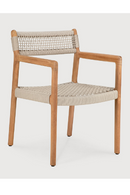 Beige Woven Outdoor Dining Chair | Ethnicraft Jack | Oroatrade.com