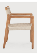 Beige Woven Outdoor Dining Chair | Ethnicraft Jack | Oroatrade.com