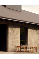 Beige Woven Outdoor Dining Chair | Ethnicraft Jack | Oroatrade.com