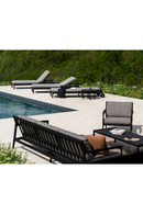 Black Teak Outdoor Lounge Chair | Ethnicraft Jack