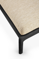 Teak Cushioned Outdoor Stool | Ethnicraft Jack | Oroatrade.com