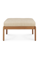 Natural Teak Outdoor Ottoman | Ethnicraft Jack | Oroatrade.com