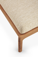 Natural Teak Outdoor Ottoman | Ethnicraft Jack | Oroatrade.com