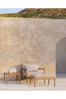 Natural Teak Outdoor Ottoman | Ethnicraft Jack | Oroatrade.com