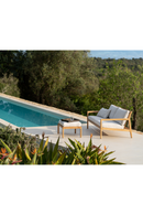 Natural Teak Outdoor Ottoman | Ethnicraft Jack | Oroatrade.com