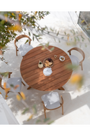 Solid Teak Outdoor Dining Table | Ethnicraft Circle | Oroatrade.com