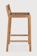 Natural Teak Outdoor Bar Stool | Ethnicraft Jack | Oroatrade.com
