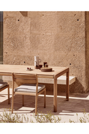 Teak Padded Outdoor Dining Chair | Ethnicraft Jack | Oroatrade.com