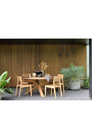 Solid Teak Outdoor Dining Chair | Ethnicraft EX 1 | OROA TRADE