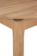 Round Teak Outdoor Dining Table | Ethnicraft Bok | Oroatrade.com