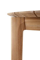 Round Teak Outdoor Dining Table | Ethnicraft Bok | Oroatrade.com