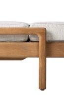 Teak Wheeled Adjustable Outdoor Lounger | Ethnicraft Jack | Oroatrade.com