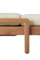 Teak Wheeled Adjustable Outdoor Lounger | Ethnicraft Jack | Oroatrade.com