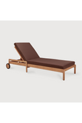 Teak-Framed Outdoor Adjustable Lounger | Ethnicraft Jack | Oroatrade.com