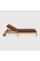 Teak-Framed Outdoor Adjustable Lounger | Ethnicraft Jack | Oroatrade.com