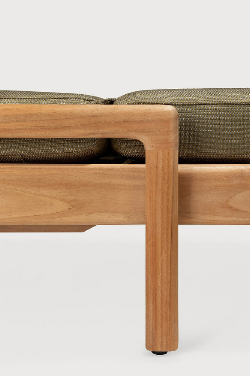 Teak-Framed Outdoor Adjustable Lounger | Ethnicraft Jack | Oroatrade.com