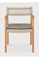 Beige Woven Outdoor Dining Chair | Ethnicraft Jack | Oroatrade.com