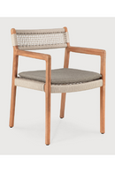 Beige Woven Outdoor Dining Chair | Ethnicraft Jack | Oroatrade.com