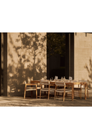 Beige Woven Outdoor Dining Chair | Ethnicraft Jack | Oroatrade.com