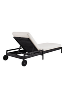 Black-Framed Outdoor Adjustable Lounger | Ethnicraft Jack | Oroatrade.com