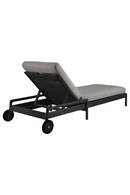 Black-Framed Outdoor Adjustable Lounger | Ethnicraft Jack | Oroatrade.com