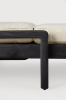 Black-Framed Outdoor Adjustable Lounger | Ethnicraft Jack | Oroatrade.com