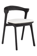 Black Teak Outdoor Dining Chair | Ethnicraft Bok | Oroatrade.com