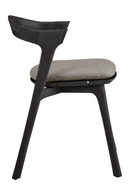Black Teak Outdoor Dining Chair | Ethnicraft Bok | Oroatrade.com