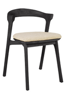 Black Teak Outdoor Dining Chair | Ethnicraft Bok | Oroatrade.com