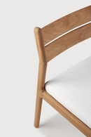 Teak Padded Outdoor Dining Chair | Ethnicraft Jack | Oroatrade.com