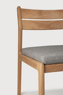 Teak Padded Outdoor Dining Chair | Ethnicraft Jack | Oroatrade.com