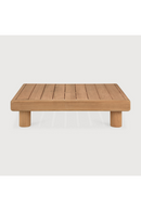 Slatted Teak Outdoor Coffee Table | Ethnicraft Monocle | Oroatrade.com