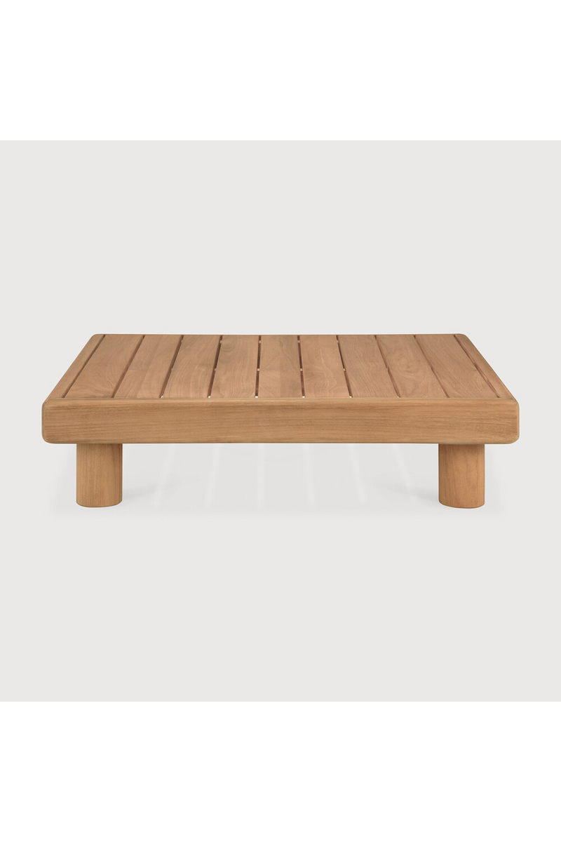 Slatted Teak Outdoor Coffee Table | Ethnicraft Monocle | Oroatrade.com
