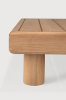 Slatted Teak Outdoor Coffee Table | Ethnicraft Monocle | Oroatrade.com