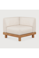 White Outdoor Modular End Sofa | Ethnicraft Monocle | Oroatrade.com