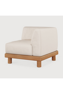 White Outdoor Modular End Sofa | Ethnicraft Monocle | Oroatrade.com