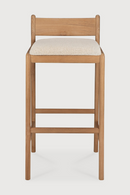 Teak Outdoor Bar Stool | Ethnicraft Jack | Oroatrade.com