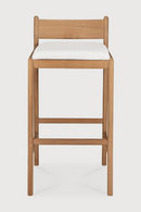 Teak Outdoor Bar Stool | Ethnicraft Jack | Oroatrade.com