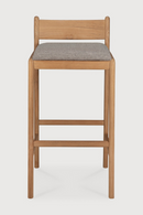 Teak Outdoor Bar Stool | Ethnicraft Jack | Oroatrade.com