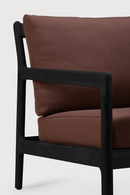 Black Teak Outdoor Lounge Chair | Ethnicraft Jack | Oroatrade.com