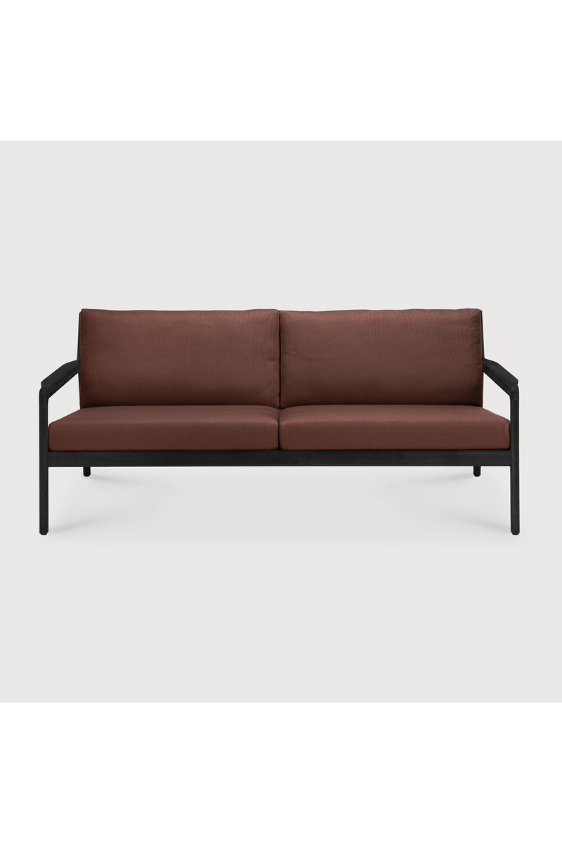 Black Teak Outdoor Sofa | Ethnicraft Jack | Oroatrade.com