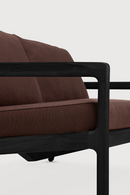 Black Teak Outdoor Sofa | Ethnicraft Jack | Oroatrade.com