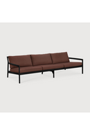 Black Teak 3+ Seater Outdoor Sofa | Ethnicraft Jack | Oroatrade.com