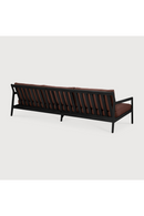 Black Teak 3+ Seater Outdoor Sofa | Ethnicraft Jack | Oroatrade.com