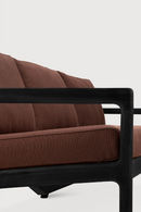 Black Teak 3+ Seater Outdoor Sofa | Ethnicraft Jack | Oroatrade.com