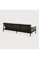 Black Teak 3+ Seater Outdoor Sofa | Ethnicraft Jack | Oroatrade.com