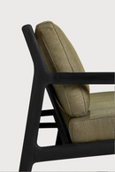 Black Teak 3+ Seater Outdoor Sofa | Ethnicraft Jack | Oroatrade.com