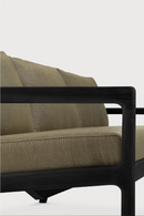 Black Teak 3+ Seater Outdoor Sofa | Ethnicraft Jack | Oroatrade.com