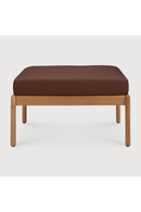Natural Teak Outdoor Ottoman | Ethnicraft Jack | Oroatrade.com