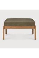 Natural Teak Outdoor Ottoman | Ethnicraft Jack | Oroatrade.com